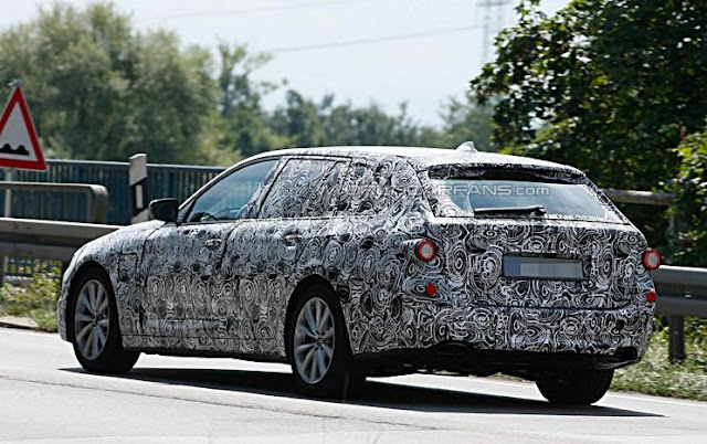 2017 BMW 5 Series, 3 Series Hybrid Spied