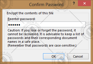 Menambahkan Password pada Dokumen Microsoft Office Word 2013