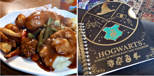 Sunday lunch and a notebook