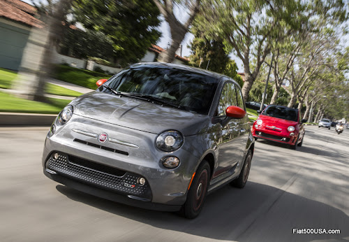 Fiat 500e Electric Car