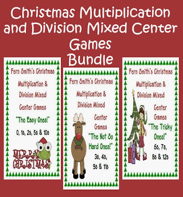 http://www.teacherspayteachers.com/Product/Thirteen-Christmas-Multiplication-Division-Mixed-Center-Games-Bundled-407282