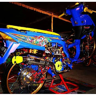 Modifikasi Motor Yamaha Nouvo