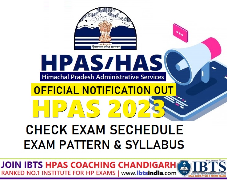 HPPSC HPAS 2023 Notification Out: Check Exam Dates, Pattern, and Syllabus (Download PDF)