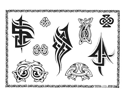 free tribal tattoo stencils