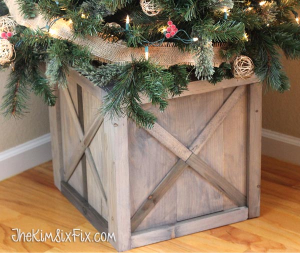 Wood Christmas Tree Stand