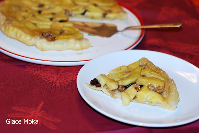 banana-upside-down-cake, tatin-de-platano