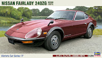 Hasegawa 1/24 NISSAN FAIRLADY 240ZG HS30H (1971) (HC17) English Color Guide & Paint Conversion Chart