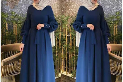 Model Gamis Ceruti Murah Bandung Grosir Toko Andir