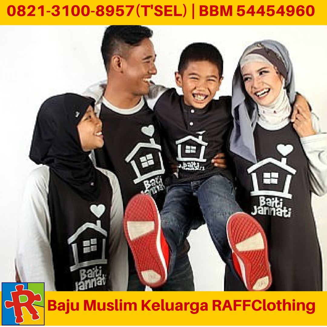  Baju  Muslim Keluarga  Jual Baju  Muslim Keluarga  0821 
