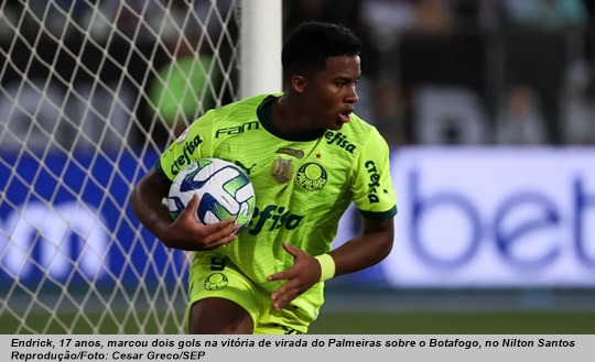 www.seuguara.com.br/Botafogo/Palmeiras/Brasileirão 2023/31ª rodada/