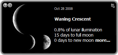 Lua nova de 28 de outubro de 2008, publicada no blog good news de Isabella Lychowski