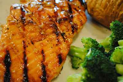 Ikan Salmon Madu Lemon Barbeque, Segar dan Bergizi Ting