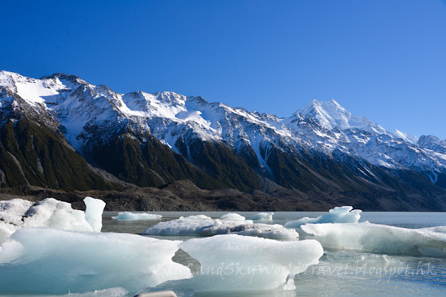 Tasman Glacier, Glacier Explorer, Mount Cook