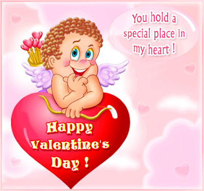 Valentine's Love Cupid Card