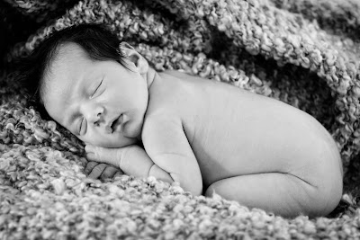 infant boy sleeping photo