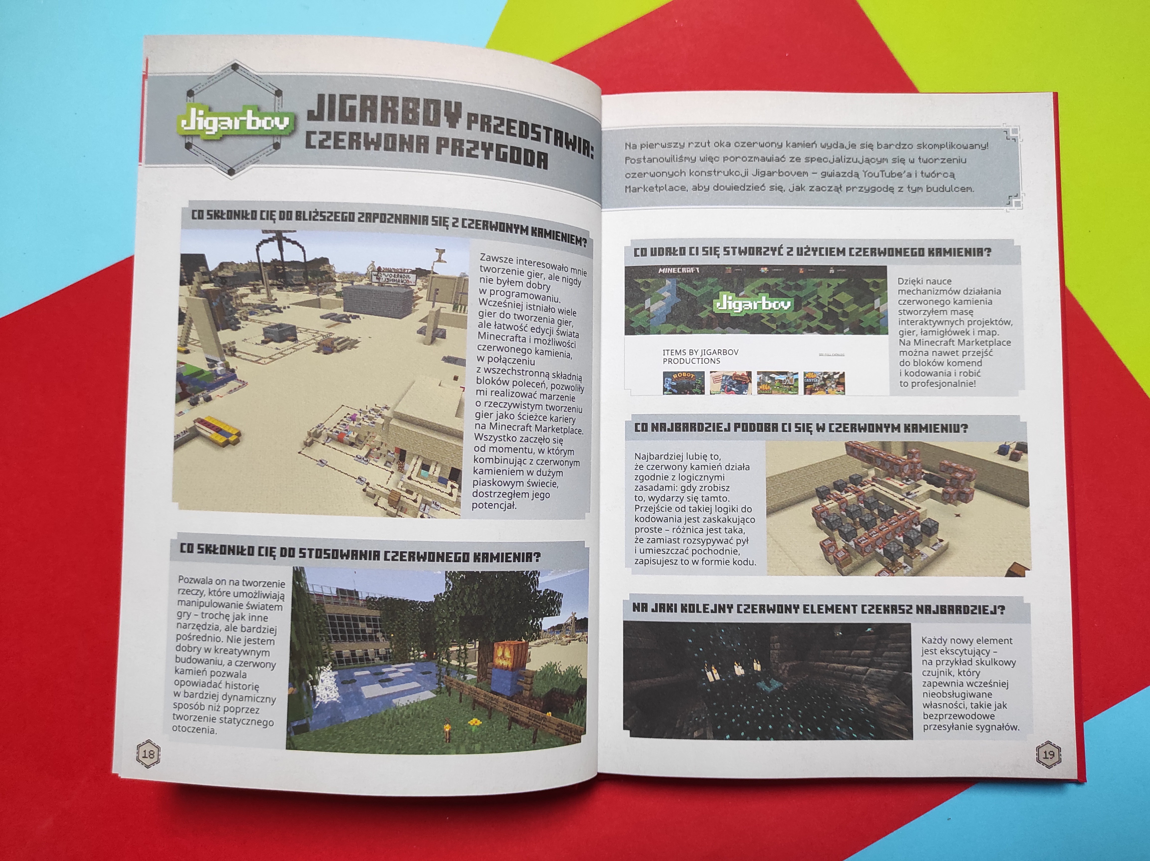 Minecraft. Podręcznik czerwonego kamienia - listopadowa nowość wydawnictwa Harper Kids