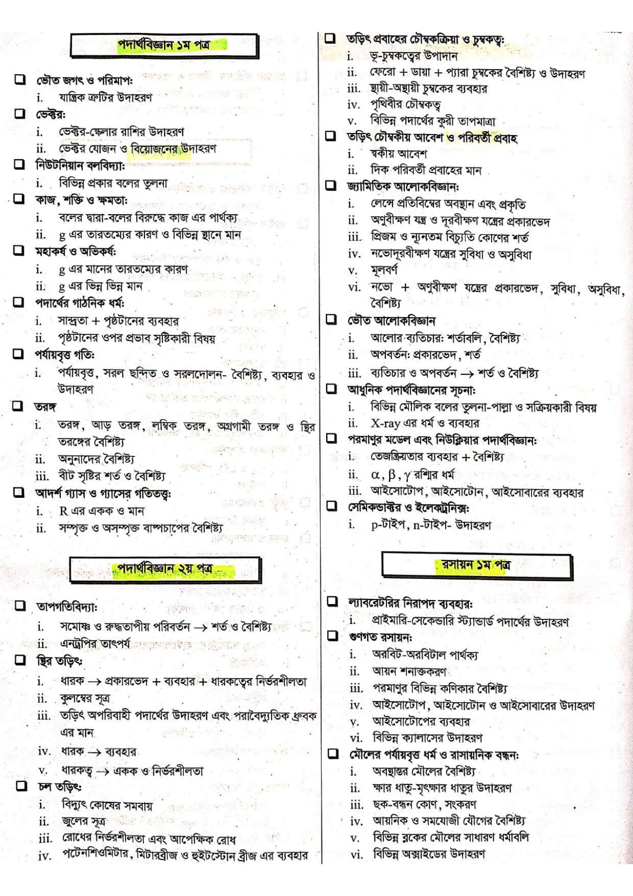 Medical Admission Nano Suggeation 2023 | নানো সাজেশন ২০২৩