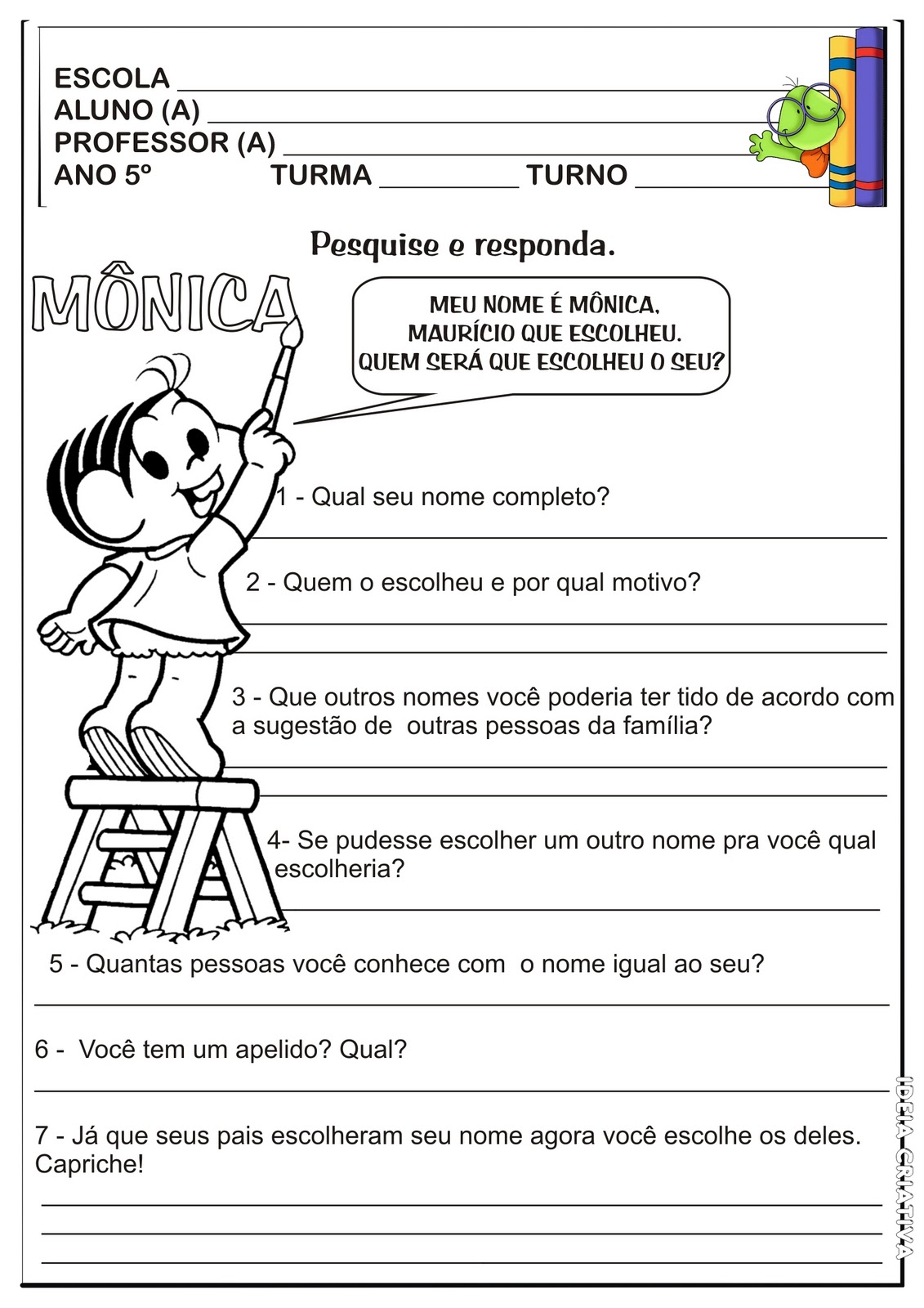 VOLTA ÀS AULAS ATIVIDADES E DESENHOS PARA COLORIR PINTAR 