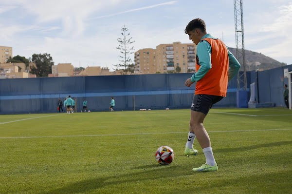 Málaga, una novedad positiva en el entreno