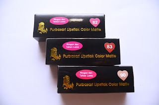 Distributtor Lipstik Purbasari Matte Murah Harga Grosir 