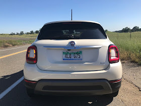 Rear view of 2020 Fiat 500X Trekking Plus AWD