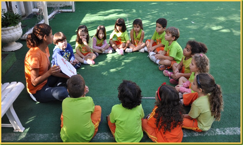 Infantil 4 Tarde - História no gramado