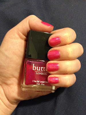 butter LONDON, butter LONDON nail polish, butter LONDON Nail Lacquer, butter LONDON Disco Biscuit nail polish, nails, nail polish, nail lacquer, nail varnish, manicure, mani of the week, manicure of the week, butter LONDON manicure