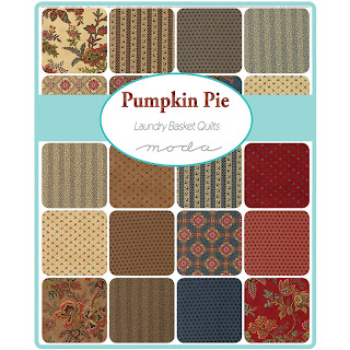 Moda Pumpkin Pie Prints Fabric by Laundry Basket Quilts for Moda Fabrics