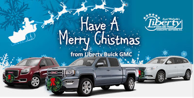 Merry Christmas from Liberty Buick GMC, Charlotte NC, NC Buick, NC GMC, Year End Discounts