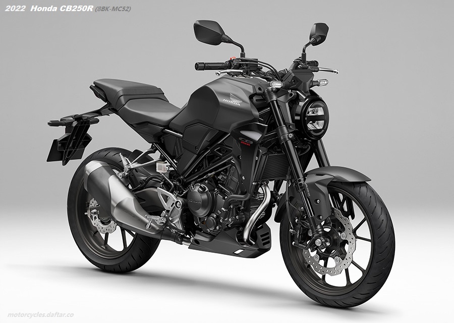 2022 Honda CB250R Black Doff