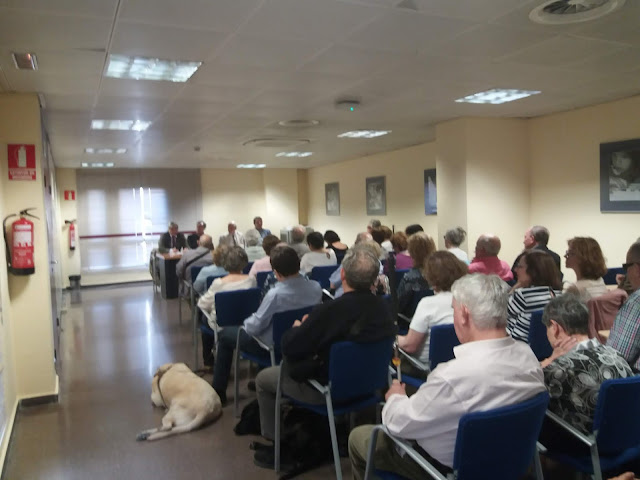 Fotografía de la presentación del  Aula Sociosanitaria