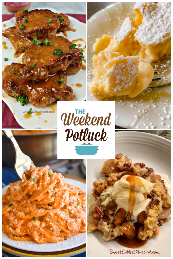 A virtual recipe swap with 1000 Island Tangy Pork Chops, Magic Cake with Apples, One Pot Million Dollar Spaghetti, Easy Apple Dump Cake and dozens more!