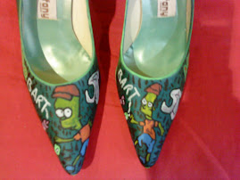 ZAPATO CUSTOMIZADO POR ABRAHAM FONTAO PVP 50€ MODELO NOSE