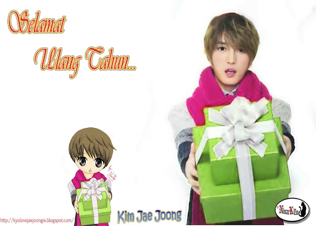 Kim Jaejoong gave gifts FanArt by NinaKyo  Kyo Love 