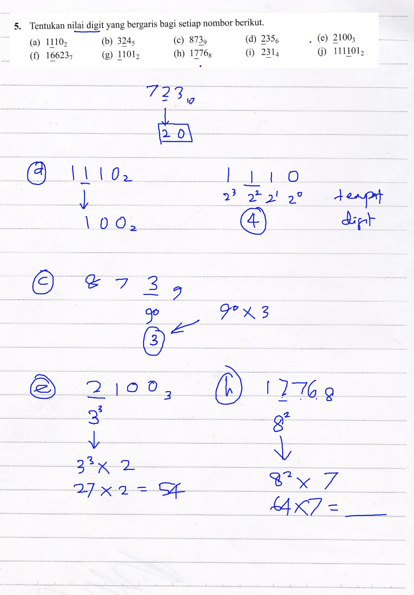 F4 Math Praktis Kendiri 2 1a Q4 5 Bab 2 Asas Nombor