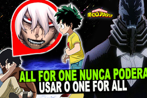 A PROVA QUE ALL FOR ONE NUNCA PODERA USAR O ONE FOR ALL l My Hero Academia