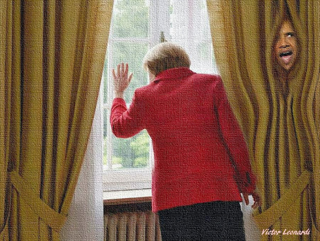 Obama Merkel 