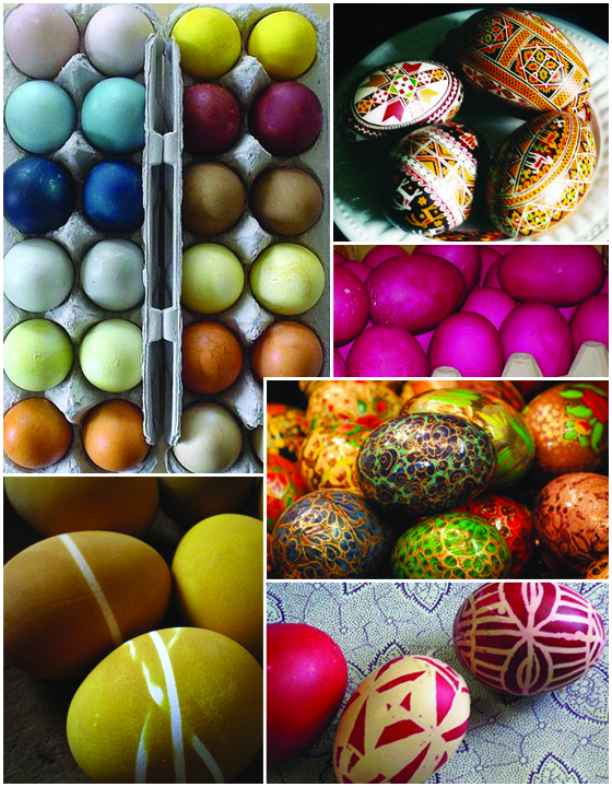 dyed easter eggs designs. for dying Easter eggs!