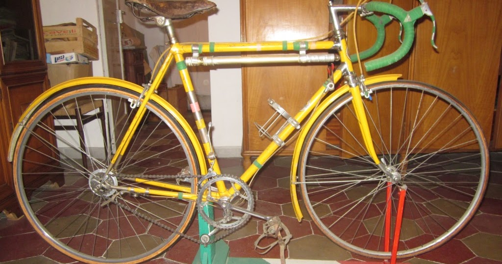 modellino della prima bicicletta di bartali