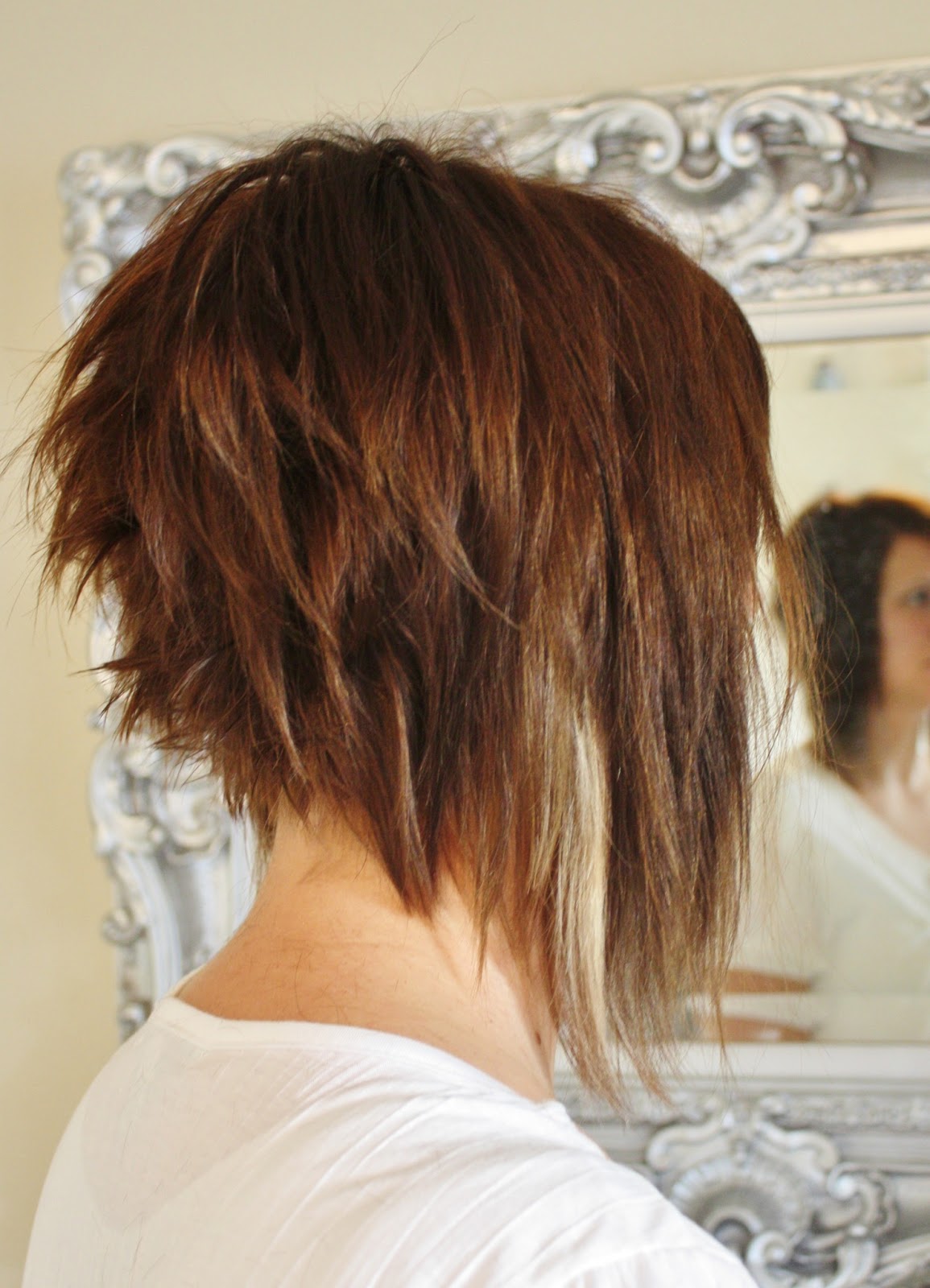 A Line Cut Hair