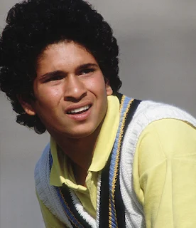 Sachin Tendulkar young