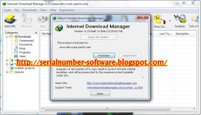 Serial Key IDM 6.25 Build 14 Full Serial Number Working