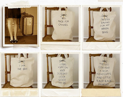 printed canvas bags by Maude and Tilda