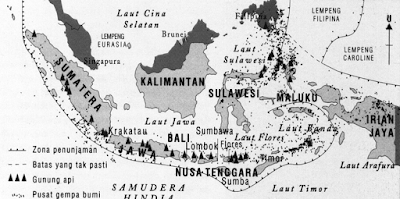  Berdasarkan letak geologisnya, keadaan Indonesia antara lain