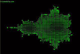 mandelbrot haskell ascii-art