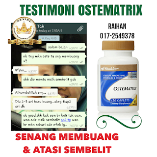 TESTIMONI OSTEMATRIX UNTUK IBU YANG SEMBELIT