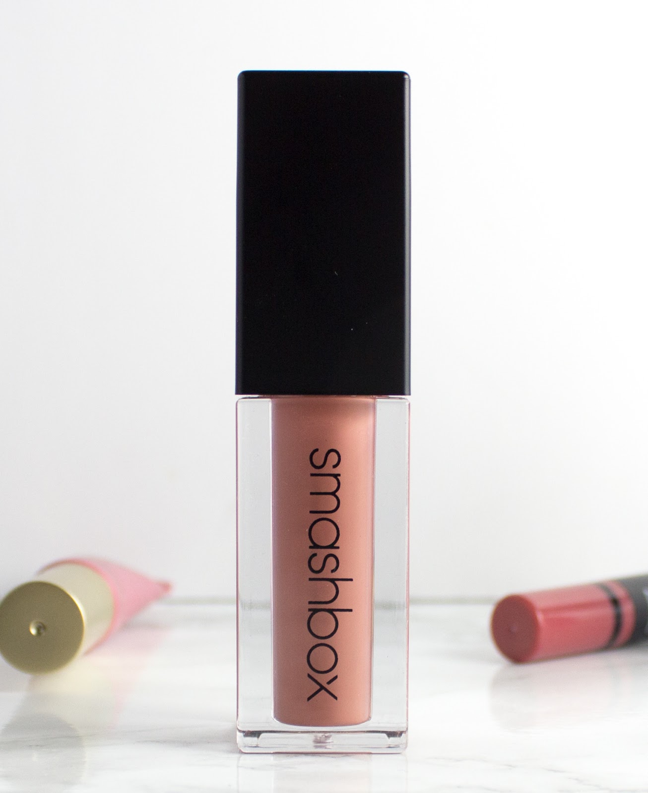 Smashbox Always On Liquid Lipstick in Stepping Out Swatch and Review