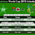ICC Cricket World Cup 2015 Schedule Pakistani Team