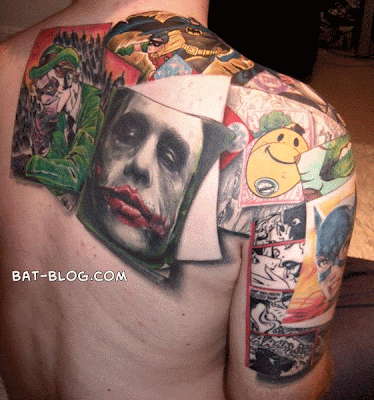 Hellkey - Joker Tattoo The tattoo artist, a charming young man sporting 