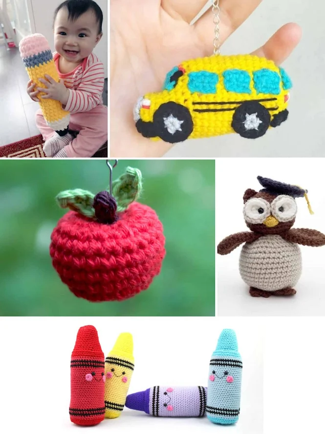 Crochet Gifts for Teacher - Amigurumis for Teachers